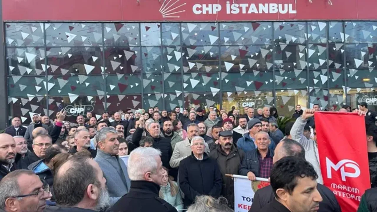 CHP İl Başkanlığı'nda Avcılar Protestosu!