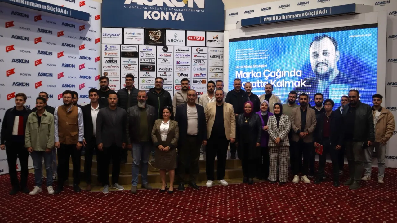 ASKON Konya’da markalaşma masaya yatırıldı
