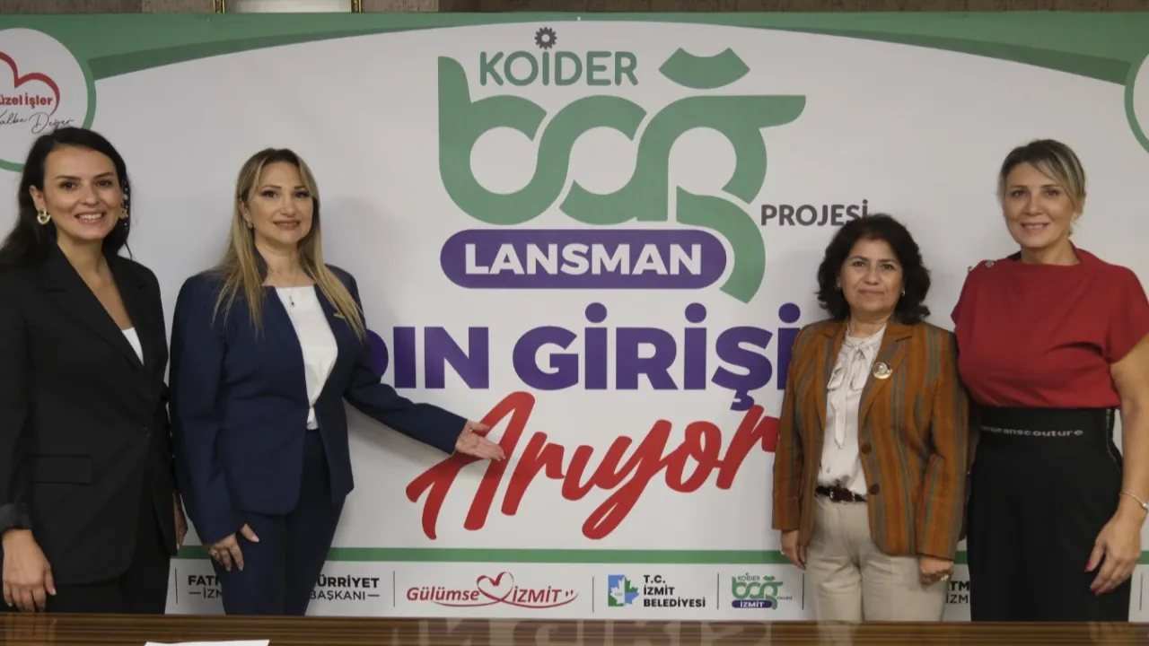 İzmit’te kadın girişimciliğine yeni destek