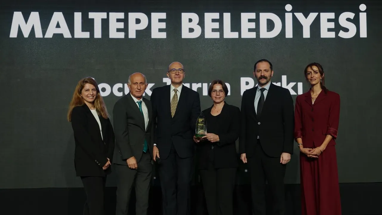 Maltepe’nin “Çocuk Tarım Parkı” projesine sürdürülebilirlik ödülü