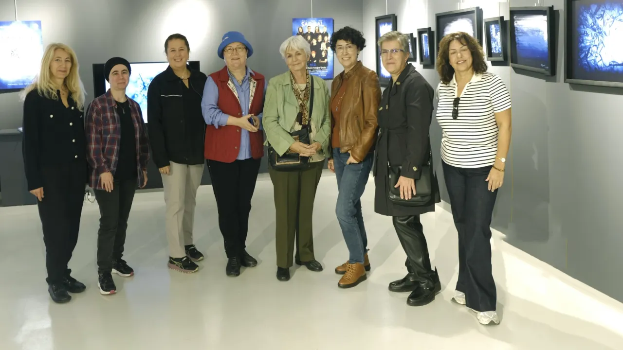 Necla Orhan ‘Sarmal’ Sergisi’nin konuğu oldu