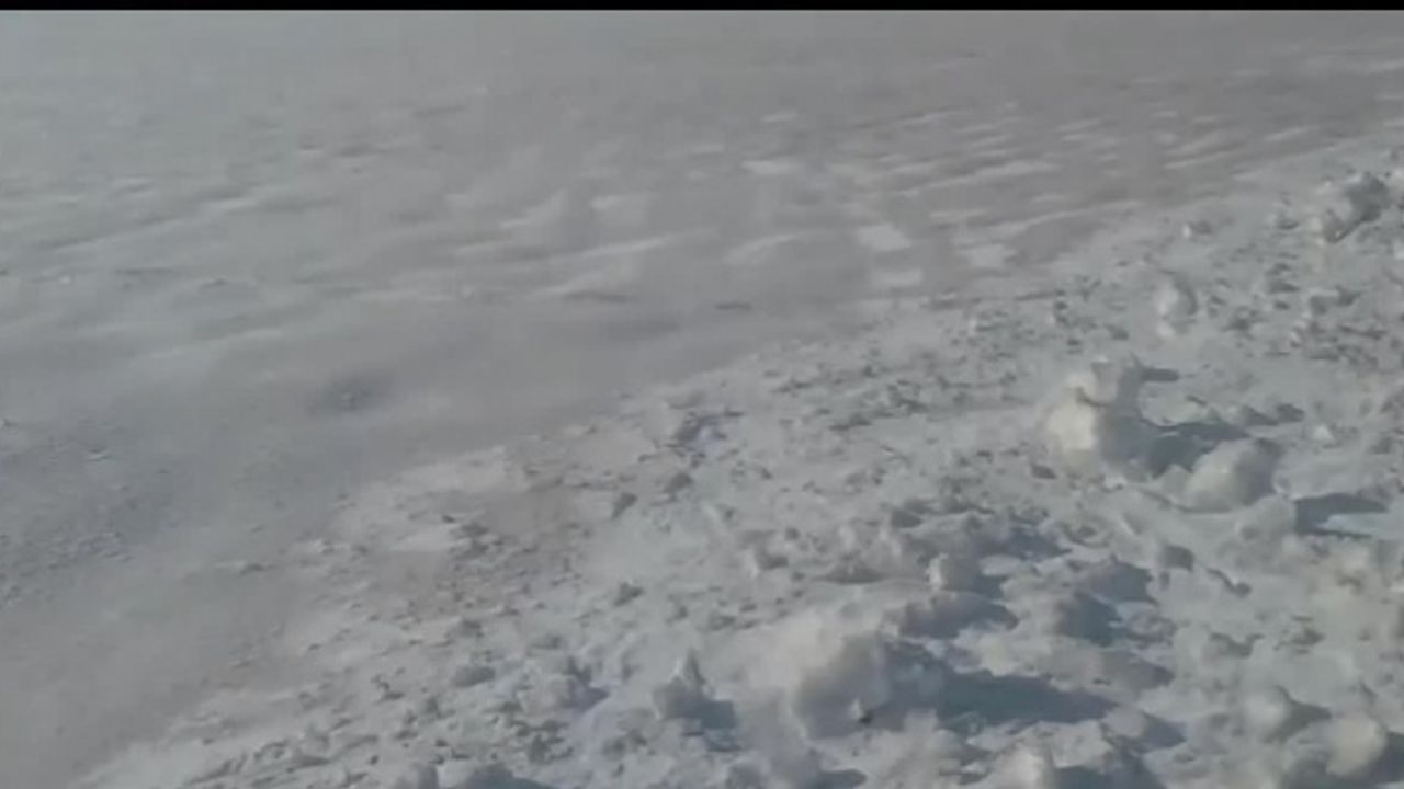 Termik Santral Yüzünden Kar Siyaha Büründü