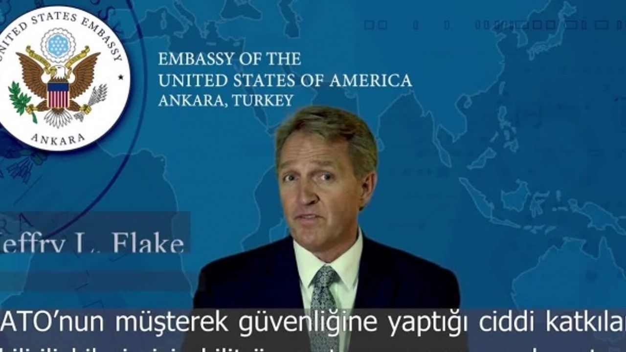 ABD'nin Ankara Büyükelçisi Jeff Flake'den Müttefik Açıklaması