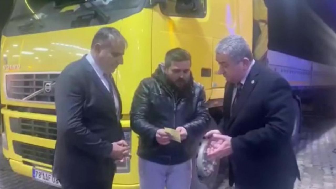 Kamyoncular CHP Ekonomi Masası'na Dert Yandı