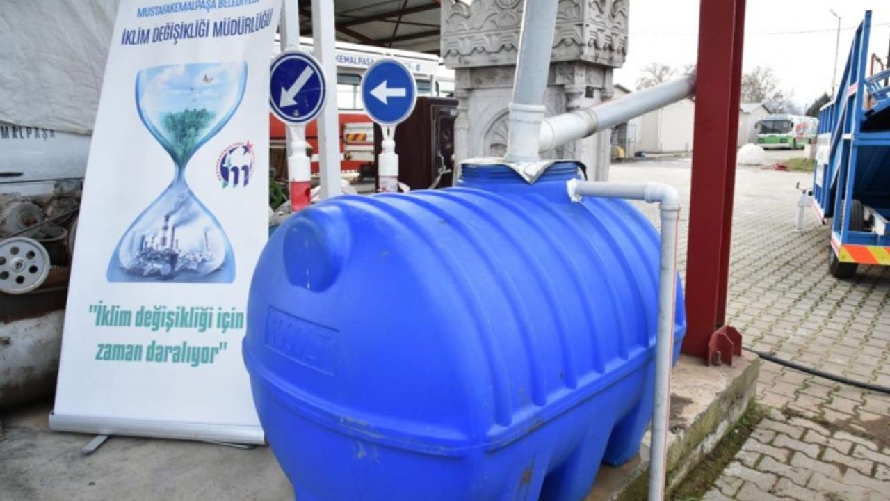 'Yağmur Suyu Hasadı' Projesiyle Suda 740 Tonluk Tasarruf Sağlandı