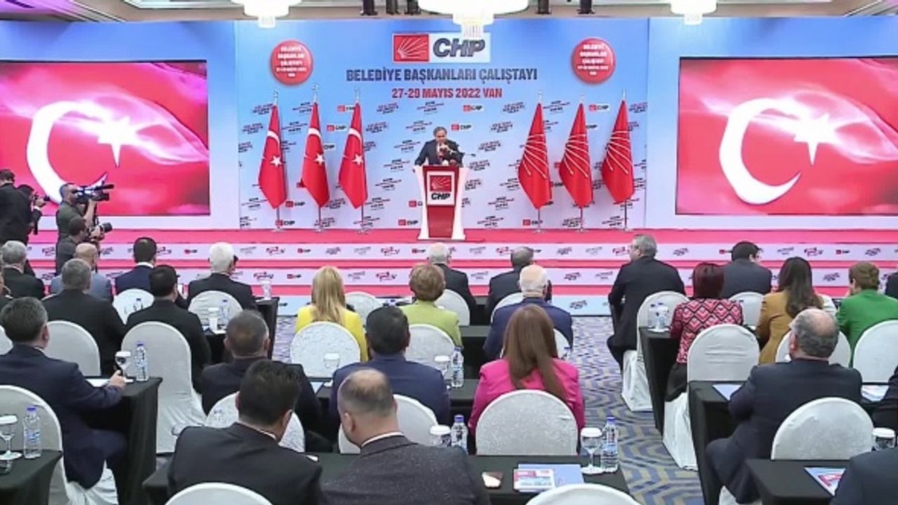 CHP Belediye Başkanları Çalıştayı Van'da