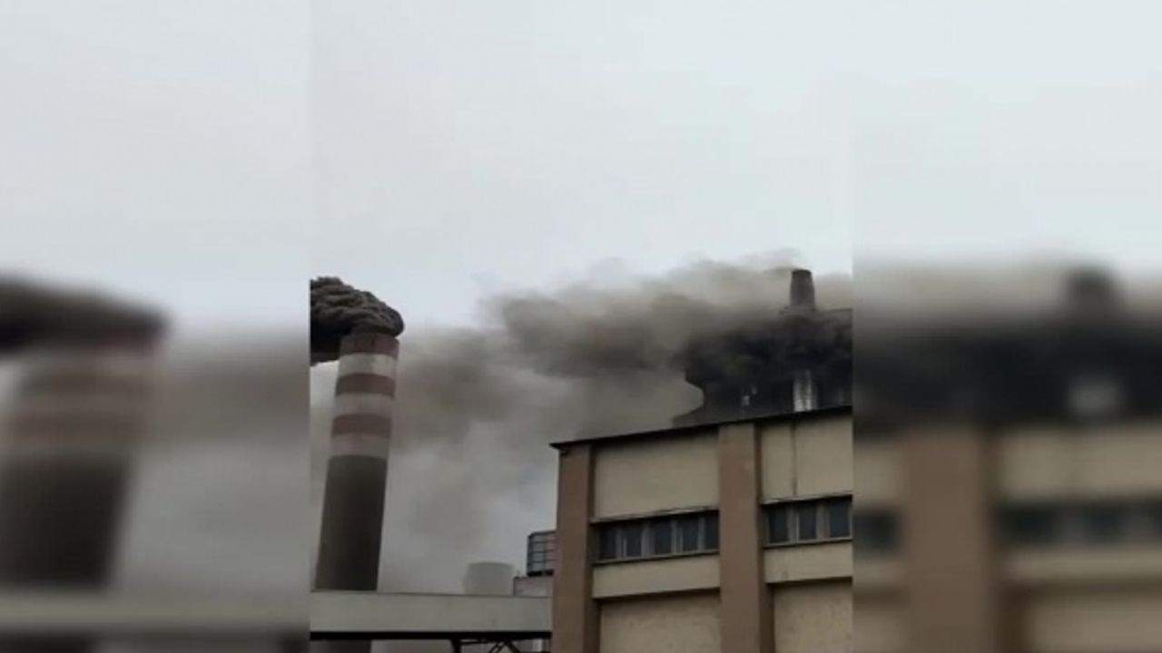 CHP'li Öztunç Afşin-Elbistan Termik Santrali'nin “filtresiz” çalıştığına ilişkin görüntüleri paylaştı