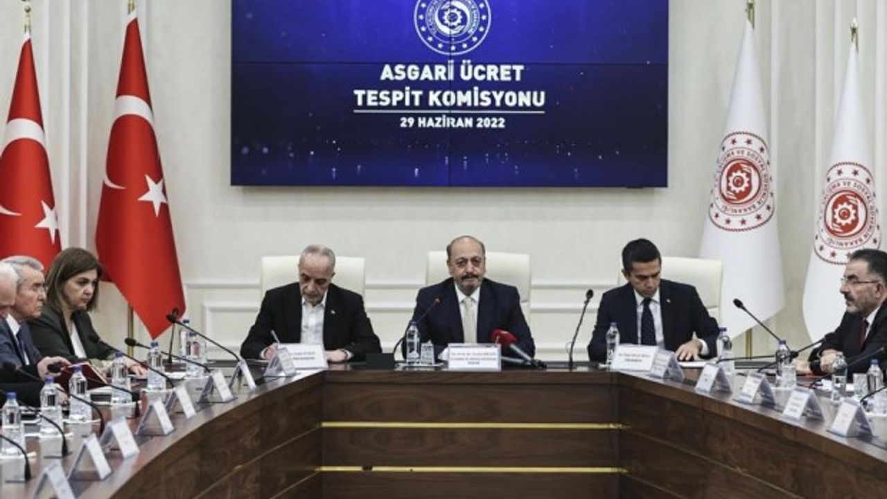 Asgari Ücret Tespit Komisyonu Toplandı