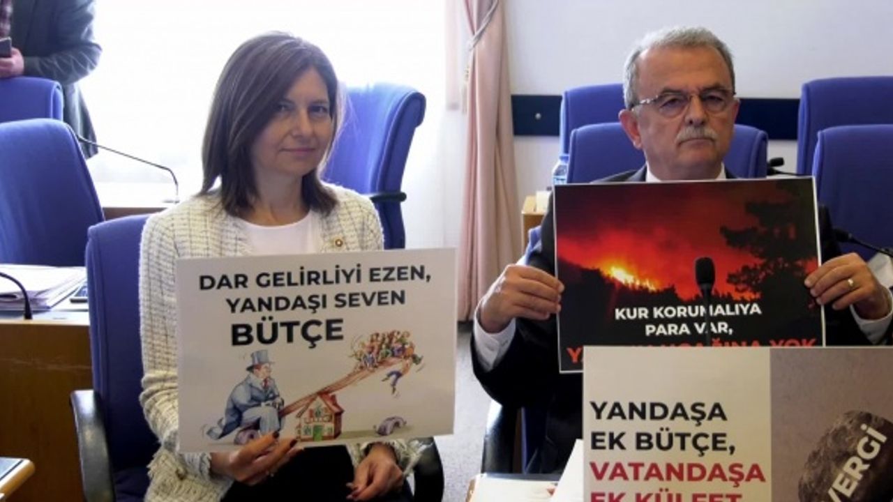 TBMM'de Ek Bütçe Görüşmelerinde Bakan Nebati'ye "Marmaris Yangını" Tepkisi