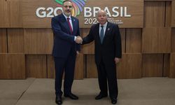 Dışişleri Bakanı Fidan, Brezilya Dışişleri Bakanı Vieira ile görüştü