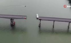 Çin’deki geminin köprüye çarptığı kazada can kaybı 5'e yükseldi