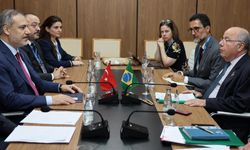 Dışişleri Bakanı Fidan, Brezilyalı mevkidaşı Mauro Vieira ile görüştü