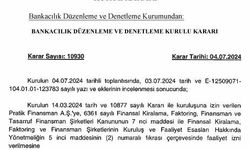 BDDK Kararları Resmi Gazete'de... Pratik Finansman'a faaliyet izni verildi, Tuna Faktöring'in izni iptal edildi