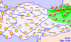 Meteoroloji'den 8 il için yağış uyarısı