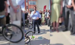 Şehitkamil Belediyesi'nden çocuklara 'Bisiklet Dağıtım Töreni'