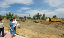 Selçuk Belediye Başkanı Filiz Ceritoğlu Sengel, devam eden çalışmaları inceledi