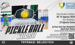 Tepebaşı’nda “Pickleball” kursuna kayıtlar başlıyor 