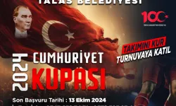 Talas'ta Cumhuriyet Kupası heyecanı yaşanacak