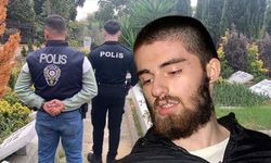 Polis, Cem Garipoğlu'nun mezarında nöbette