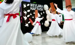 Düzceli minikler Mevlana'yı andı