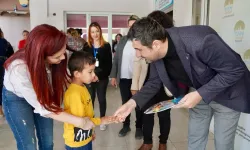 Muğla Ortaca'da özel öğrencilerle erken bayramlaşma