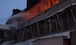 Uludağ'da kapalı otelde yangın! 2 ölü