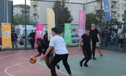 Bursa'da 'sokak basketbolu' heyecanı