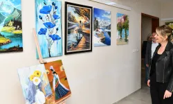 Kaklıç Sanat Akademisi’nin yıl sonu sergisi büyük ilgi gördü