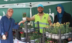 Kocaeli'de kabirlere çiçek, gönüllere huzur