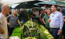 İzmir Bornova'da pazaryerlerinde güvenlik seferberliği