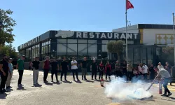 Kocaeli Çayırova'da olası yangınlara karşı eğitim seferberliği