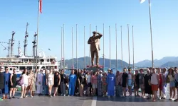 Denizlili kadınların Marmaris’te mavi yolculuk keyfi