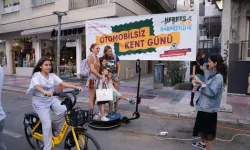 İzmir’de yayalardan 'Otomobilsiz Kent Günü' keyfi