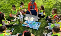 Kocaeli'de minikler oyunla öğrendiler, doğayla bağ kurdular