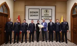 Konya İtfaiyesi'nden Başkan Altay'a ziyaret