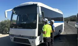 Manisa’da servis araçlarına sıkı denetim