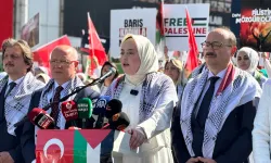 AK Parti Kadın Kolları’ndan 81 ilde 'Gazze İçin Sessiz Çığlık'