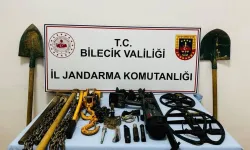 Bilecik Osmaneli’de kaçak kazı operasyonu!