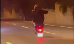 Denizli’de akrobatik sürücüye gereği yapıldı!