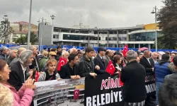 Düzce'de belediye binasının yıkımına tepki!