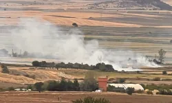 Edirne Keşan’da anız yakımına ortak tepki