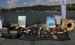 Marmara Denizi'nden neler neler çıktı? Atıklar Marmara Forum'da sergilendi