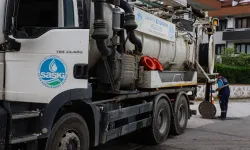 SASKİ kuvvetli yağış uyarılarıyla sahada