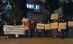 "Karanlığa teslim olmayacağız!" Sloganları Yükseldi