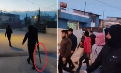 Ellerinde sopayla dolaşan Suriyeliler sınır dışı edildi