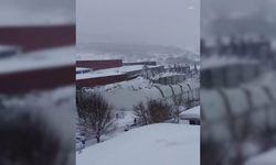 Yoğun Kar, Tenis Kortunun Çatısını Çökertti!