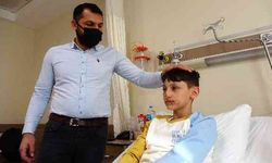 Minik Asiye gibi yüzünden yaralanan Berat'tan sevindiren haber