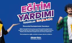 Üniversiteli 1121 Öğrenciye Eğitim Desteği
