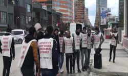 Finans Merkezi inşaatında çalışırken işten çıkarılan 23 kişi, 24 saat eylem yapacak