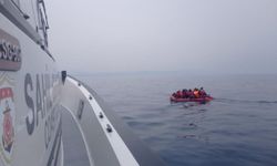 Ayvalık'ta 17 göçmen yakalandı